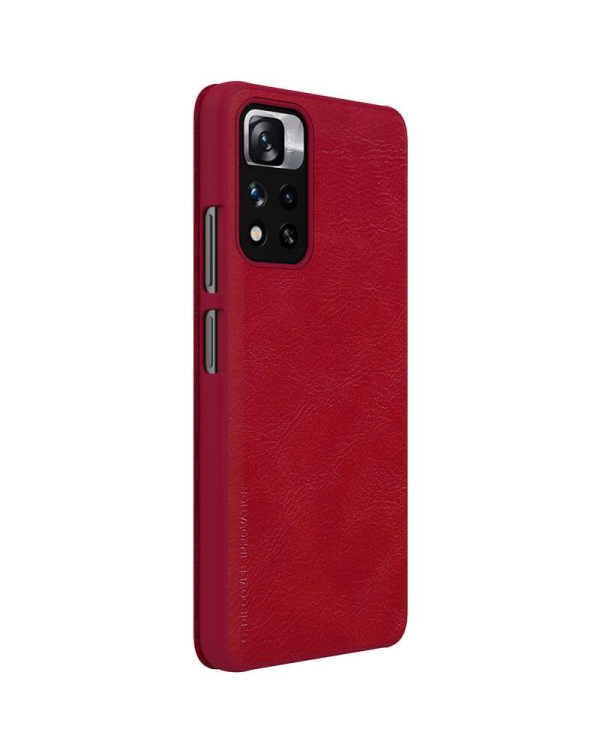 Nillkin Qin Book Case for Xiaomi Redmi Note 11 Pro +/Xiaomi 11i Red