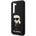 Karl Lagerfeld KLHCS23SSNIKBCK S23 S911 hardcase czarny|black Silicone Ikonik