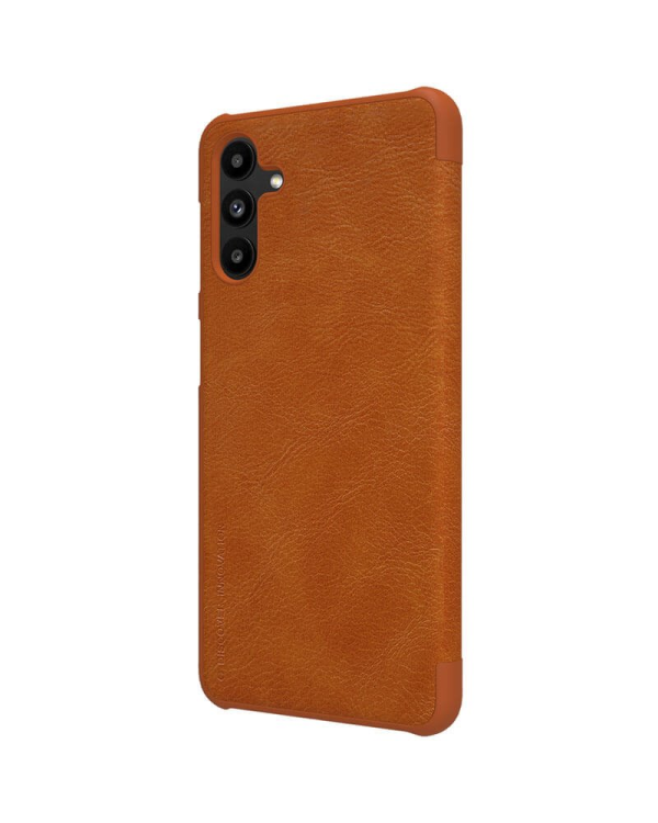 Nillkin Qin Book Case for Samsung Galaxy A13 5G Brown