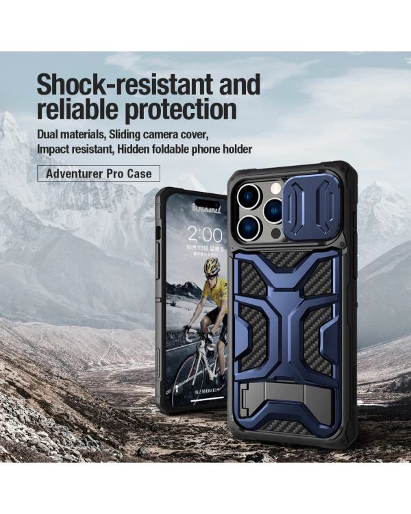 Nillkin Adventurer Pro Case for iPhone 14 Pro Max - black