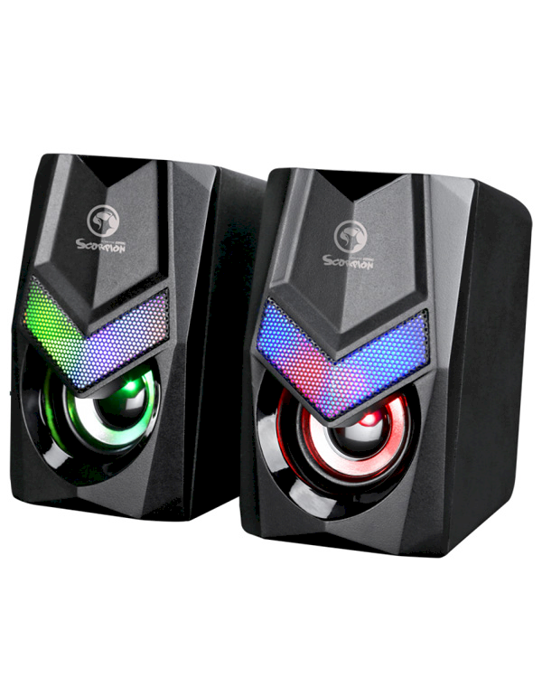 Мультимедийные колонки Marvo SG-118 LED / 6W / RGB