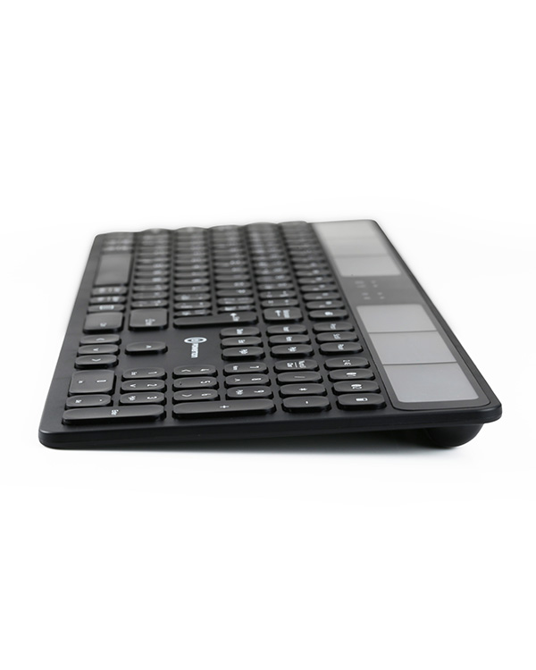 Беспроводная bluetooth-клавиатура Powerton Solar Slim для ПК / PS4 / XBOX / Smart TV / Android