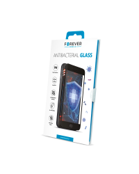 Forever tempered glass Antibacterial for iPhone 7 / 8 / SE 2020 / SE 2022 black frame