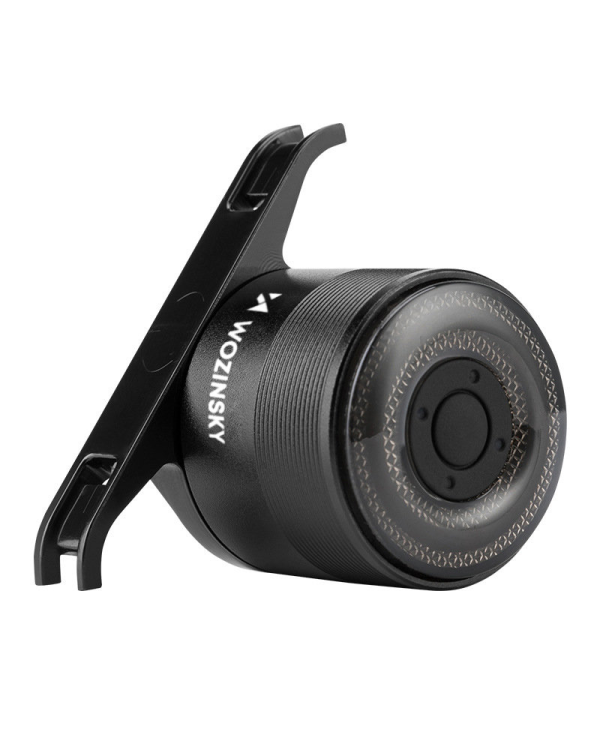 Wozinsky светодиодный задний велосипедный фонарь с микро USB красный свет 5 режимов черный (WRBLB2)