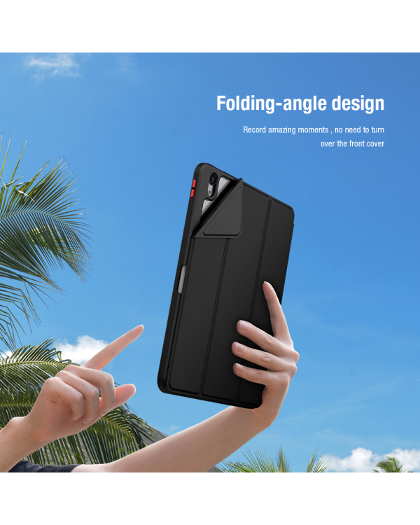 Nillkin Bevel Leather Case for iPad Air 10.9 2020|Air 4|Air 5 Black