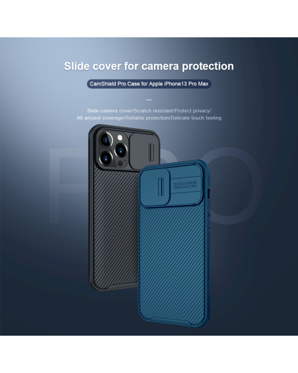 Nillkin CamShield Pro Hard Case for iPhone 13 Pro Max Deep Green