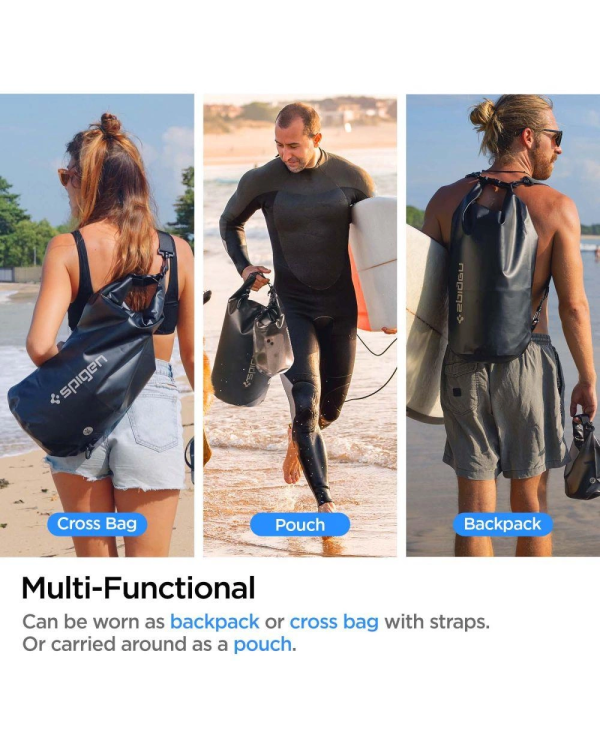 Spigen A630 УНИВЕРСАЛЬНАЯ ВОДОНЕПРОНИЦАЕМАЯ СУМКА ЧЕРНАЯ