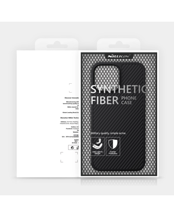 Nillkin Synthetic Fiber Carbon iPhone 13 Pro case black