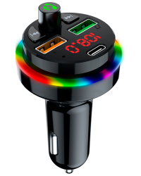 Tracer CarSynk KTM47754 Bluetooth 5.3| 25 Вт | Micro SD | FM-трансмиттер