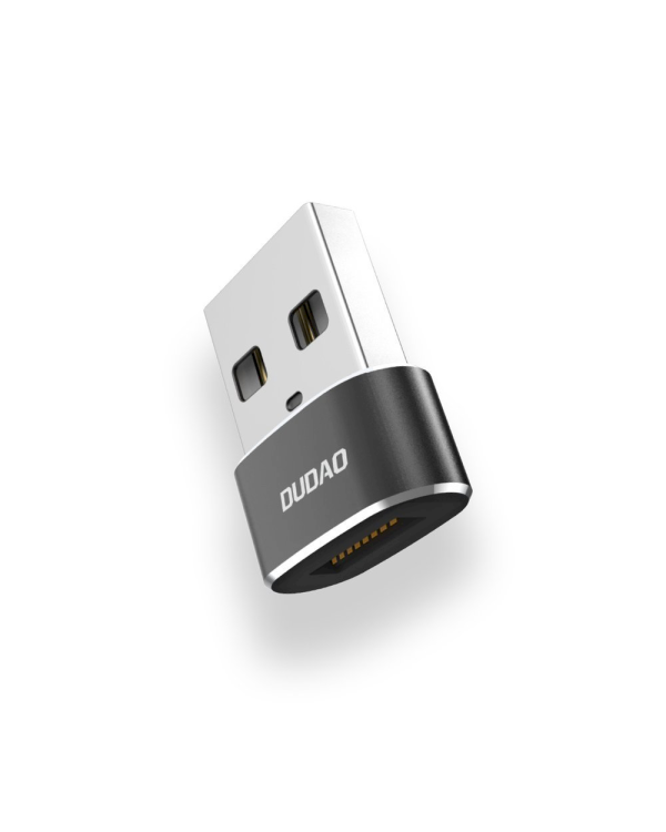 Dudao adapter USB Type-C to USB adapter black (L16AC black)