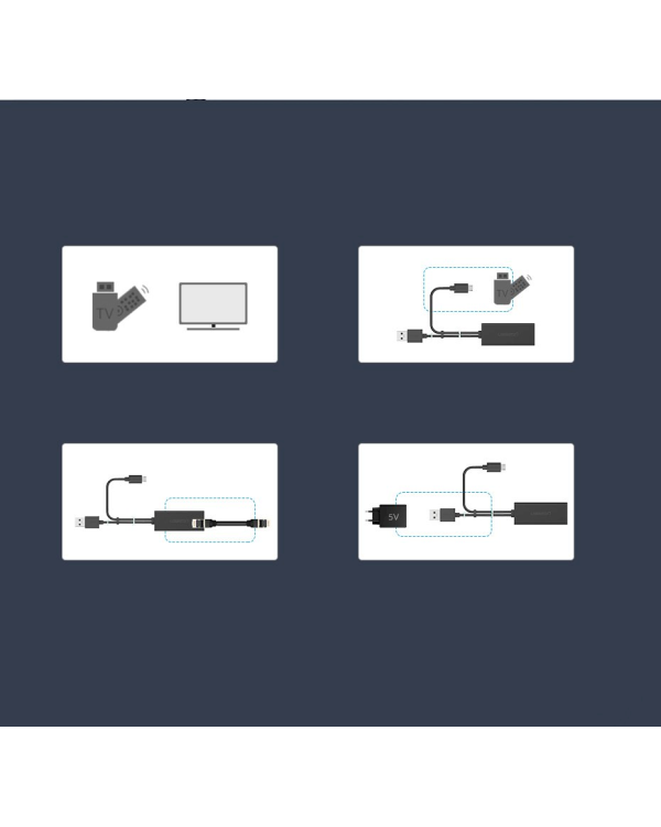 Ugreen external network adapter USB 100Mbps for Chromecast with 1m cable black (30985)