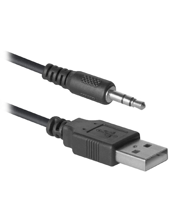 Мультимедийные колонки Defender SPK 230 3,5 мм / USB, черные