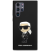 Karl Lagerfeld KLHCS23LSNIKBCK S23 Ultra S918 hardcase czarny|black Silicone Ikonik