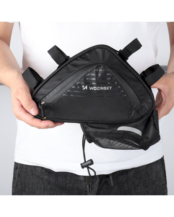 Wozinsky frame bottle bag black (WBB23BK)