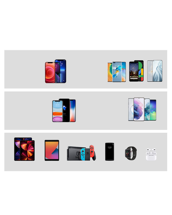 Joyroom power bank 10000mAh 20W Power Delivery Quick Charge magnetyczna wireless Qi charger 15W for iPhone MagSafe compatible black (JR-W020 black)