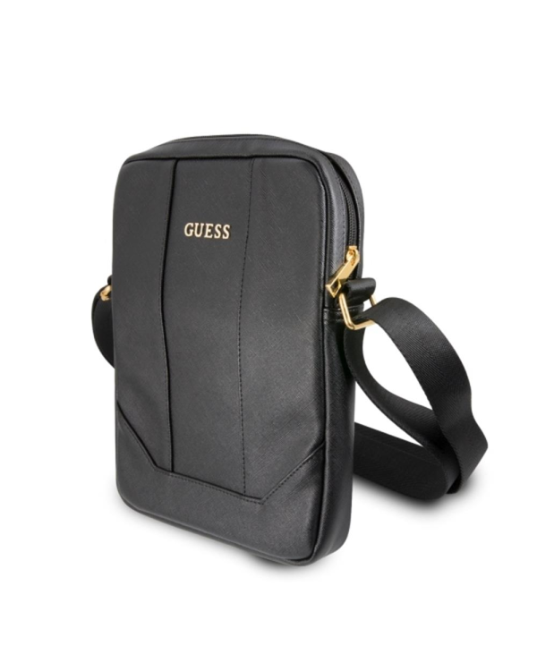 Guess Bag GUTB10TBK 10" black Saffiano