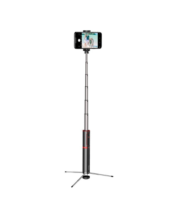 Baseus SUDYZP-D19 2 в 1 селфи-палка + штатив с дистанционным управлением Bluetooth черный