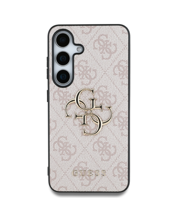 Etui Guess Big 4G Logo Classic Logo do    Samsung Galaxy S25 Plus różowy