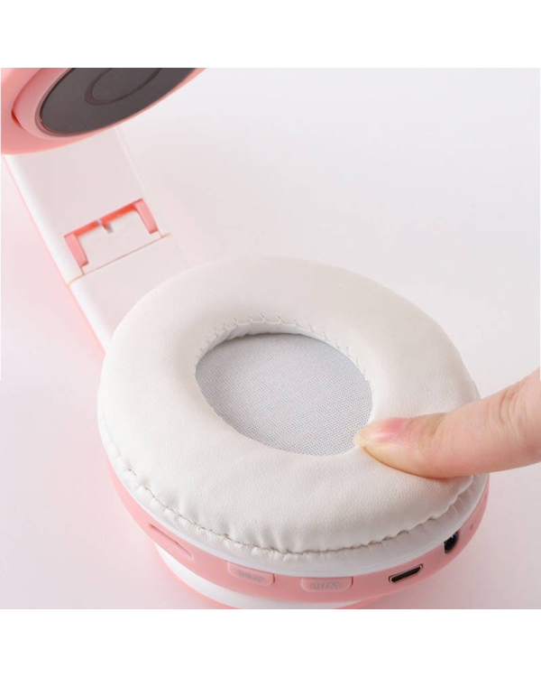 Goodbuy беспроводные наушники для детей / bluetooth 5.0 / розовые