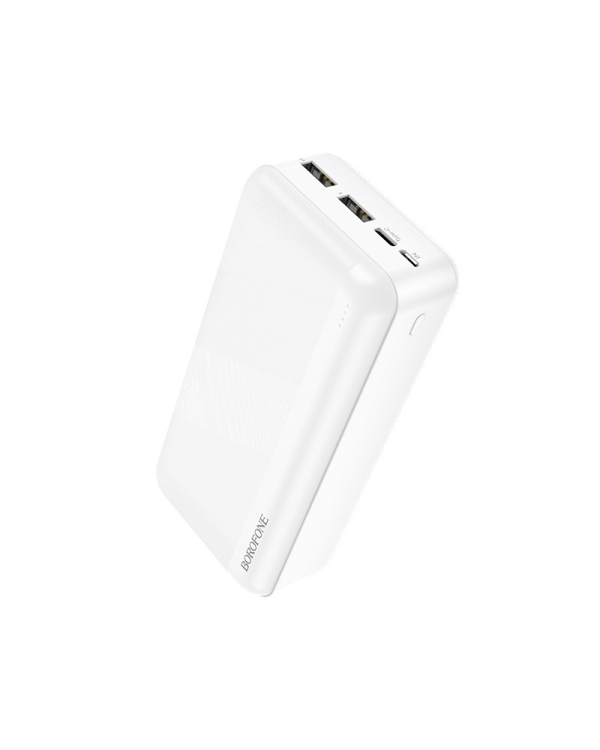 Borofone Power Bank 30000mAh BJ27B Pindar - 2xUSB - white