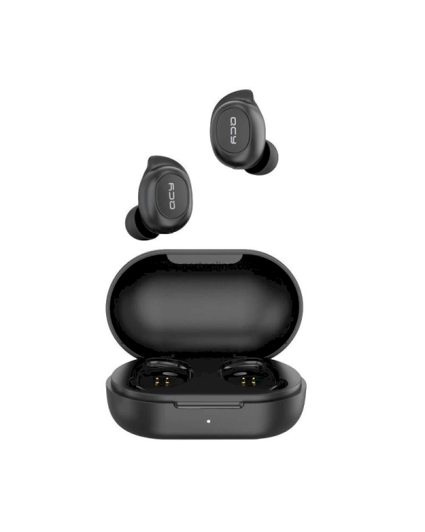 QCY T9 Airpods Bluetooth 5.0 наушники с микрофоном (MMEF2ZM/A) черные IPX4