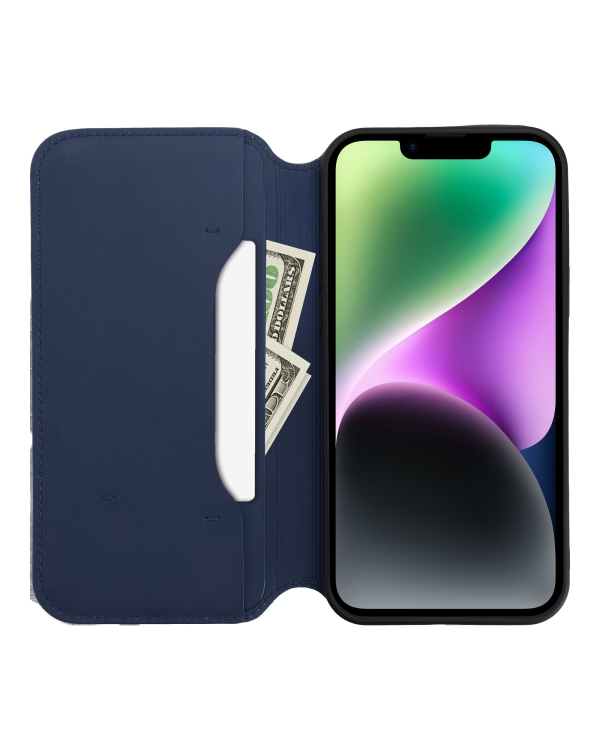 Fusion Dual Pocket Book книжка чехол для Samsung A346 Galaxy A34 5G синий
