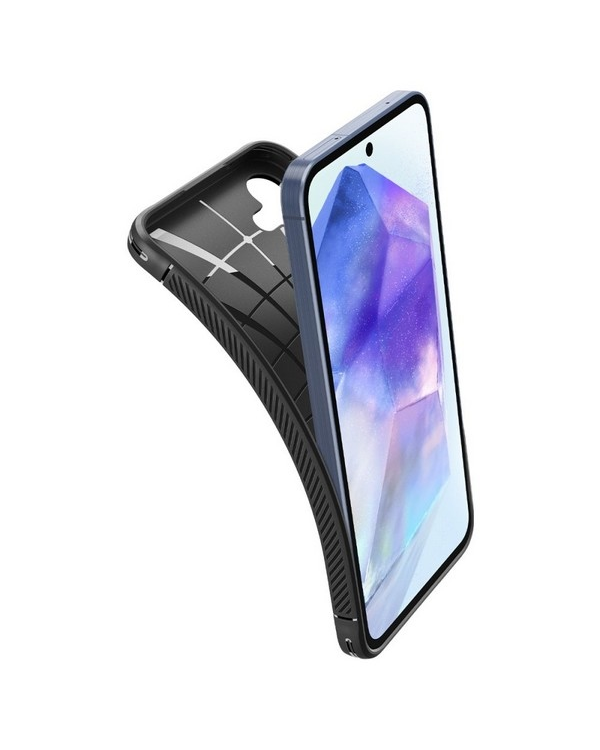 Spigen Rugged Armor Sam A55 5G czarny|black matte ACS07500