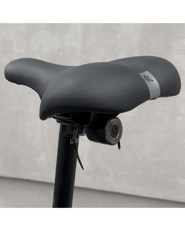 Wozinsky светодиодный задний велосипедный фонарь с микро USB красный свет 5 режимов черный (WRBLB2)