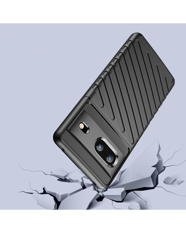 Thunder Case flexible armored cover for Google Pixel 7 black