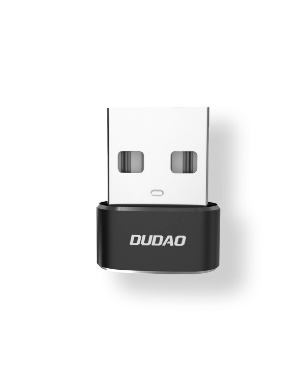 Dudao adapter USB Type-C to USB adapter black (L16AC black)