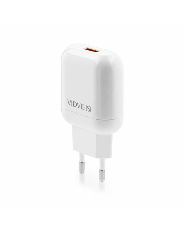 Vidvie CE12 2.4A Сетевое зарядное устройство 1xUSB белое