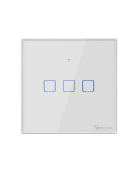 Умный выключатель WiFi + RF 433 Sonoff T2 EU TX (3-канальный)