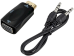 Fusion конвертер видеосигнала HDMI в VGA (+ аудио) черный