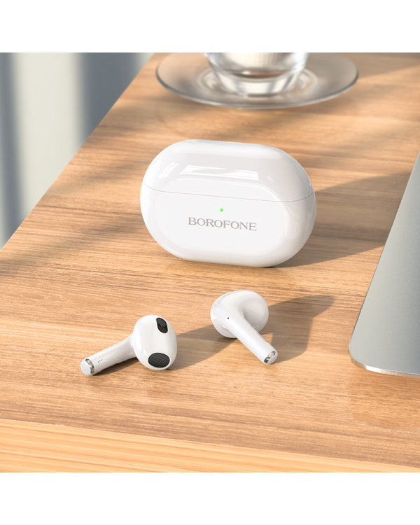 Borofone TWS Bluetooth Earphones BW09 Sound Rhyme White