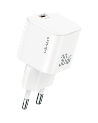 Зарядное устройство USAMS JO Series CC262 30W | USB-C | USB-C to Lightning Cable | 1m | white