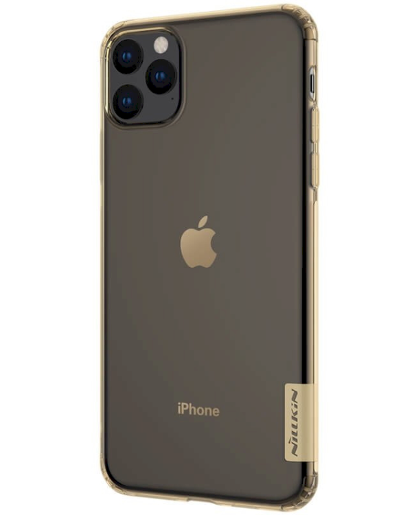Nillkin Nature TPU Силиконовый чехол для Apple iPhone 11 Pro Max Темно Золотой