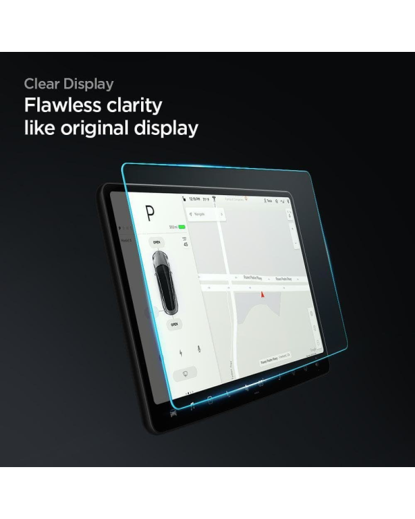 TEMPERED GLASS Spigen GLAS.TR "EZ FIT" TESLA MODEL Y | 3