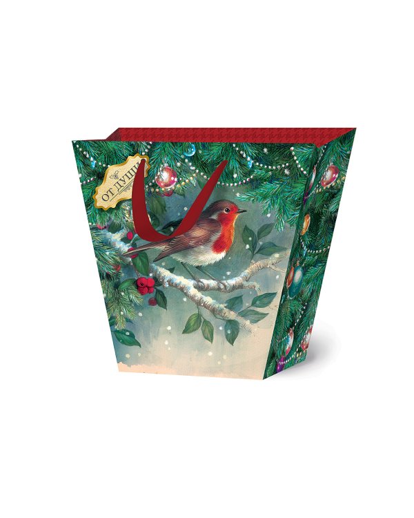 Сумка бумажная Лакарт "Новый год"