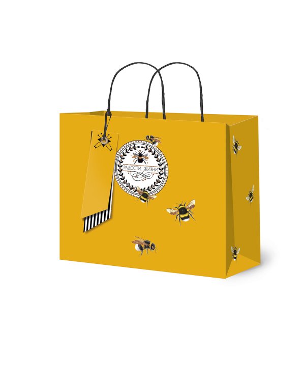 Сумка бумажная Лакарт