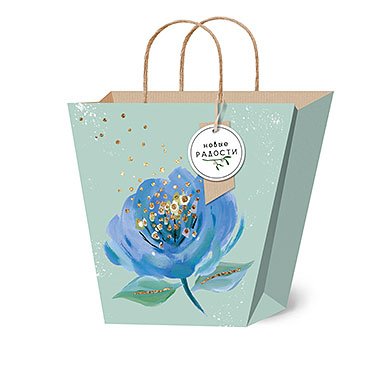 Сумка бумажная Лакарт