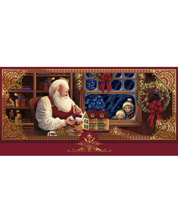 Открытка-конверт для денег Лакарт НГ