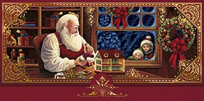 Открытка-конверт для денег Лакарт НГ