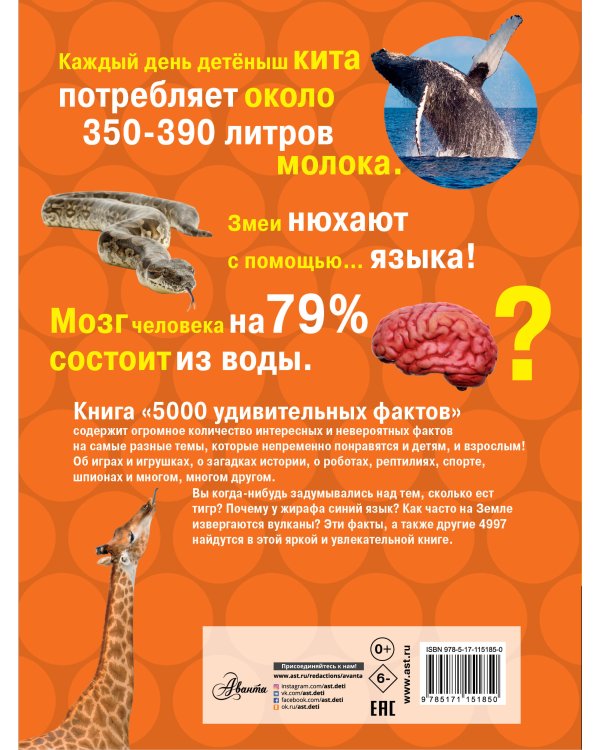 5000 удивительных фактов обо всем на свете