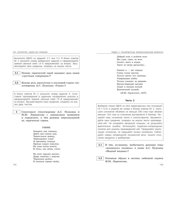 ОГЭ-2024. Литература