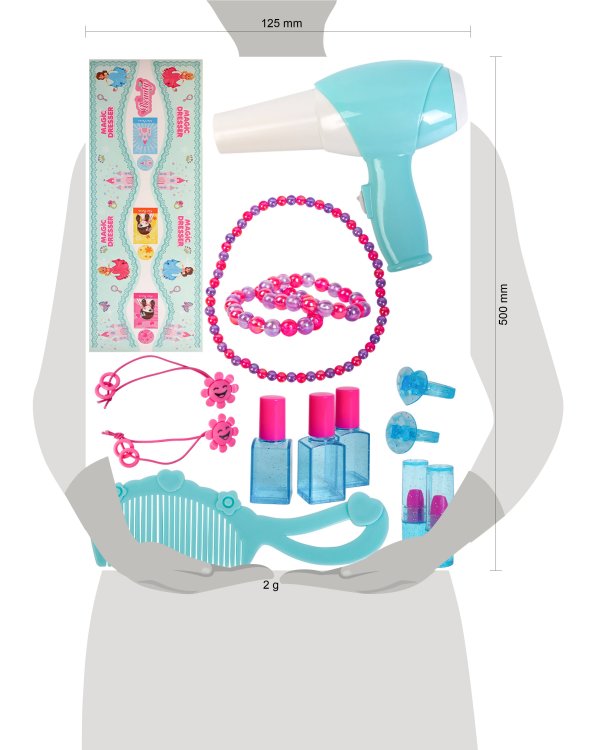 Игровой набор: Маленький стилист. Столик для макияжа-1 "ИМИДЖ ДИЗАЙНЕР". Арт. M9491-1