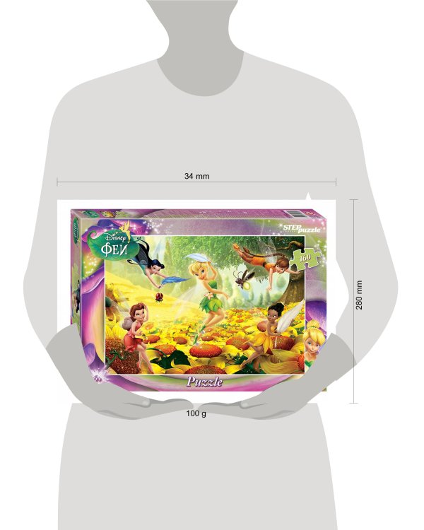 Мозаика "puzzle" 160 "Феи" (Disney)