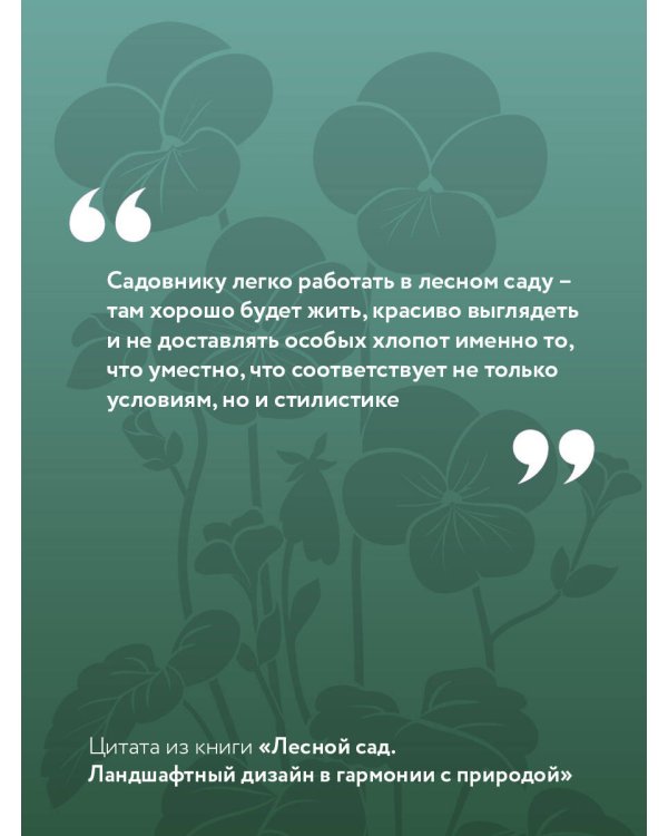 Лесной сад. Ландшафтный дизайн в гармонии с природой
