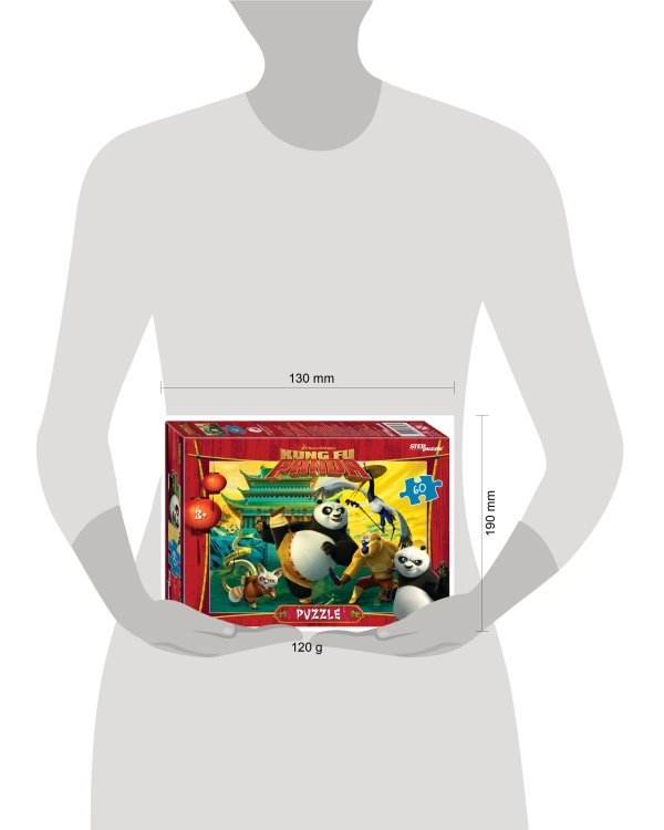 Мозаика "puzzle" 60 "Кунг-фу Панда" (DreamWorks, Мульти)