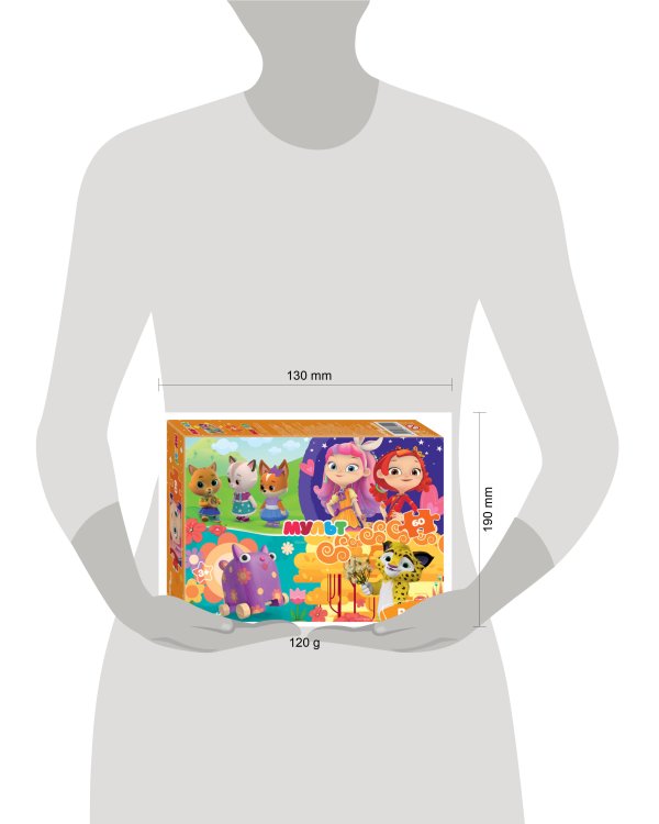 Мозаика "puzzle" 60 "Сказочный патруль и др. Мульт" (0+ Медиа)