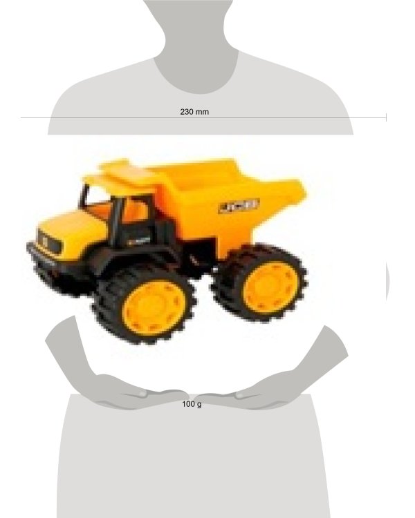 Мини Самосвал JCB 18см